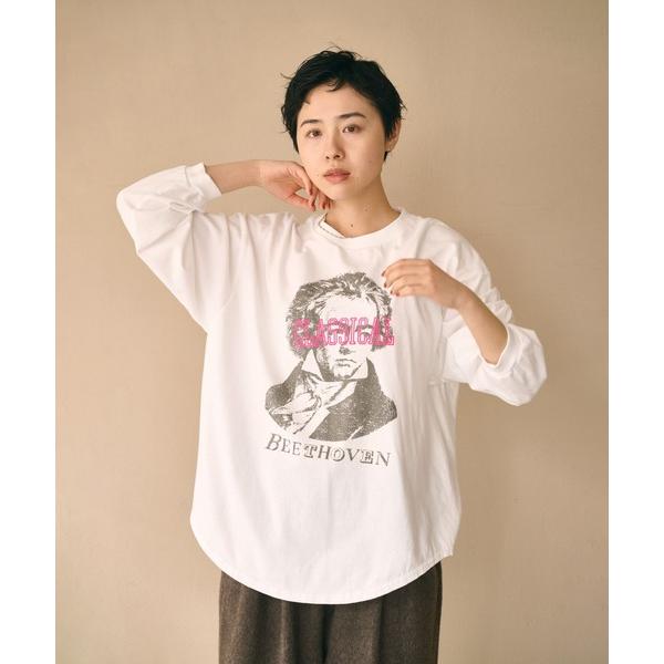 tシャツ 「KHA:KI / カーキ」L/S TEE -CLASSICAL- レディース