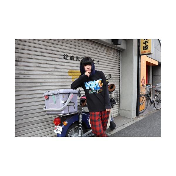 tシャツ スカイキッド（宙返りブラック） メンズ