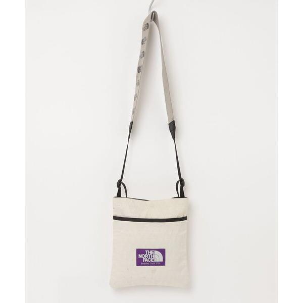 「THE NORTH FACE PURPLE LABEL」 ワンポイントショルダーバッグ - ベージュ レディース