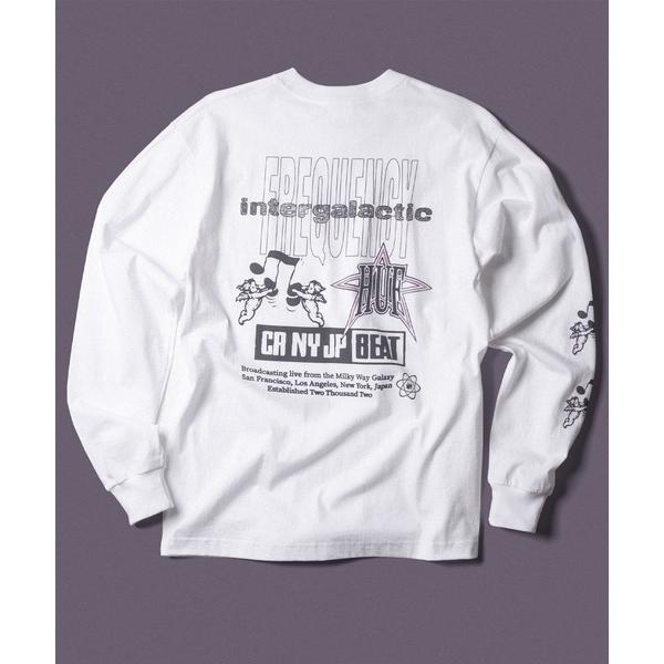 「HUF」 長袖Tシャツ LARGE ホワイト メンズ
