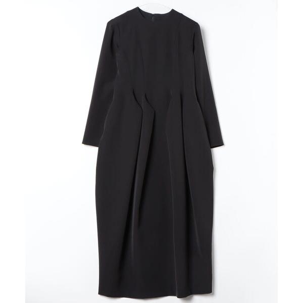 「MARW UNITED ARROWS」 長袖ワンピース 34 ブラック レディース