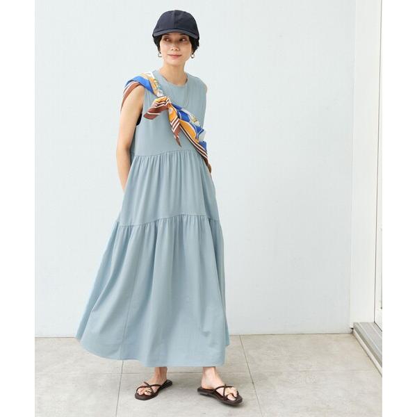 ワンピース 「size SHORTあり」カット ティアード ワンピース
