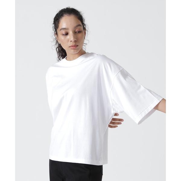 tシャツ ATON (エイトン) SUVIN 60/2 | WIDE SLEEVE T-SHIRT/2026AW レディース
