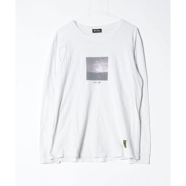 「Subciety」 長袖Tシャツ L ホワイト メンズ