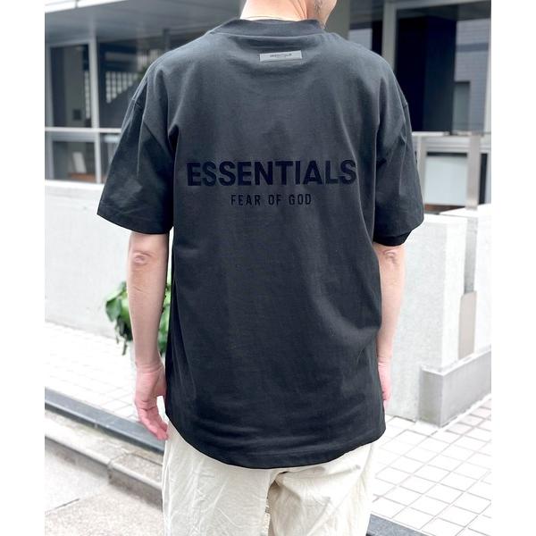 tシャツ 「FOG ESSENTIALS」エッセンシャルズ FRONT BACK LOGO PRINT BOXY TEE SS ロゴ Tシャツ メンズ レディース