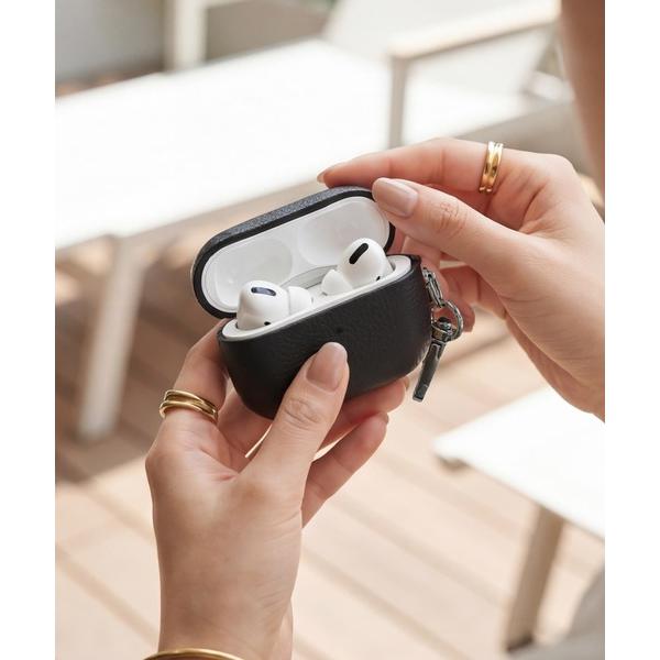ポーチ 「DELI by」リアルレザーAirPods Pro 2ケース レディース