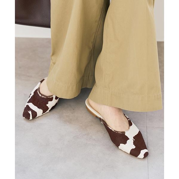 パンプス ミュール 「新柄有り / 追加」Spick ＆ Span COW HAIR ミュール