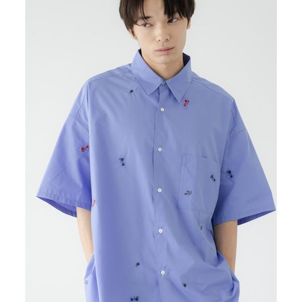 シャツ 「LFM(U)」BROADシシュウシャツＳＳ　 1043925 メンズ レディース