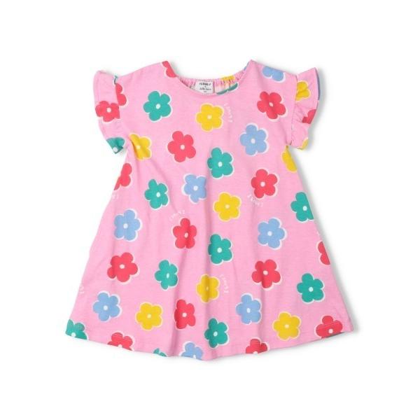 ワンピース 「WEB限定」お花柄ワンピース キッズ 子供服 女の子