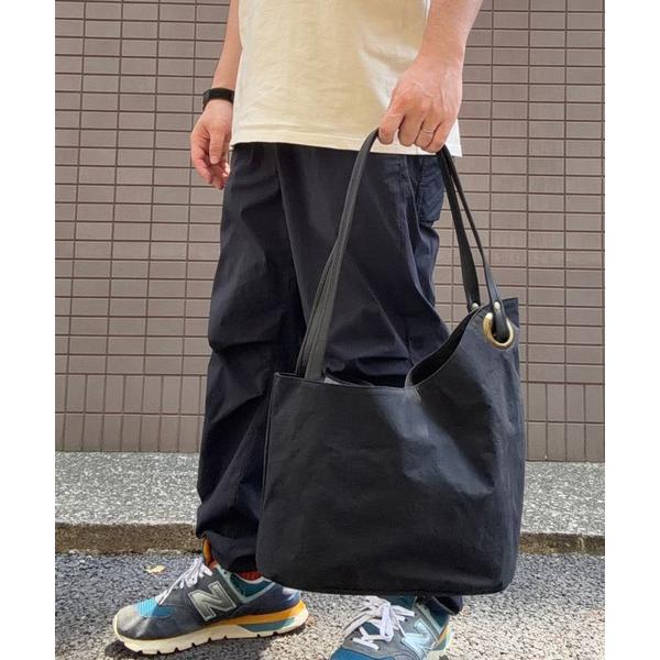 トートバッグ 大きめ alter アシンメトリートート 国産KONBUナイロン メンズ レディース
