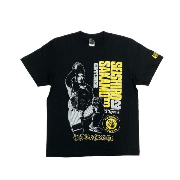 tシャツ 阪神タイガース×ハードコアチョコレート'26（#12 坂本誠志郎） メンズ