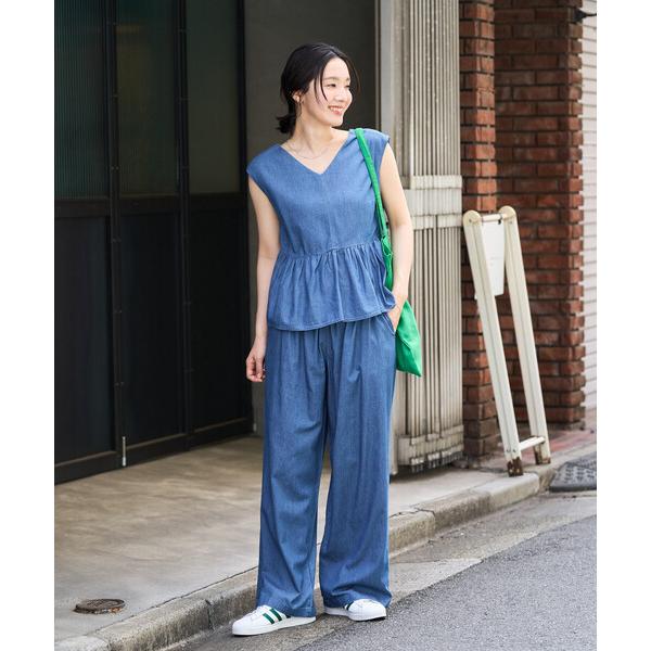 「FREAK'S STORE」 セットアップ SMALL サックスブルー レディース
