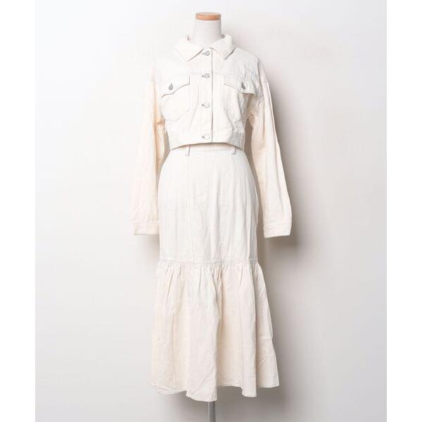 「jouetie」 セットアップ MEDIUM アイボリー レディース