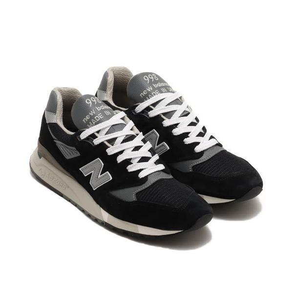「New Balance」 ローカットスニーカー 27.0cm ブラック メンズ