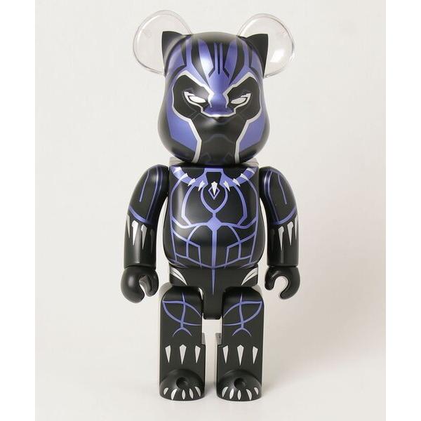「BE@RBRICK」 BLACK PANTHER 400%「marvelコラボ」 - ブラック メンズ