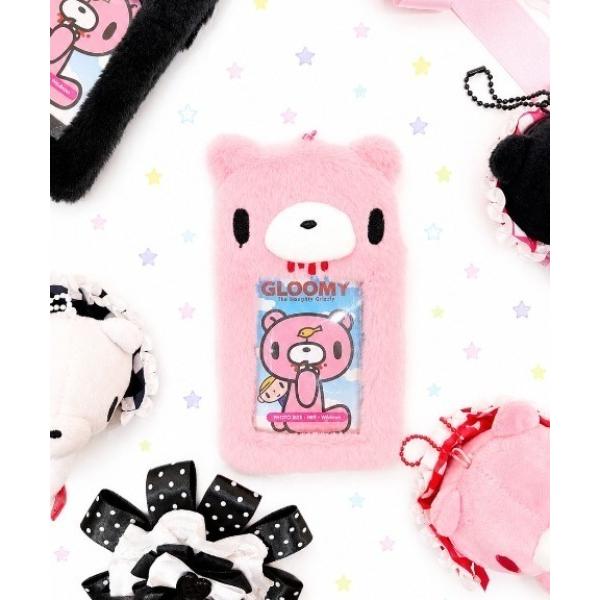 キーホルダー 「nini toys」「いたずらぐまのグル〜ミ〜」ぬいぐるみフォトキーホルダー