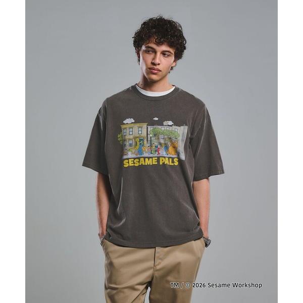 tシャツ 「別注」「URBAMENT」「セサミストリート」半袖 Tシャツ メンズ レディース