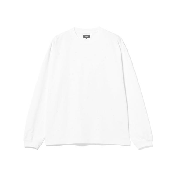 tシャツ ピンホール ロングスリーブ Tシャツ メンズ
