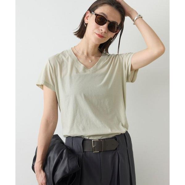 tシャツ 半袖 VネックTシャツ レディース