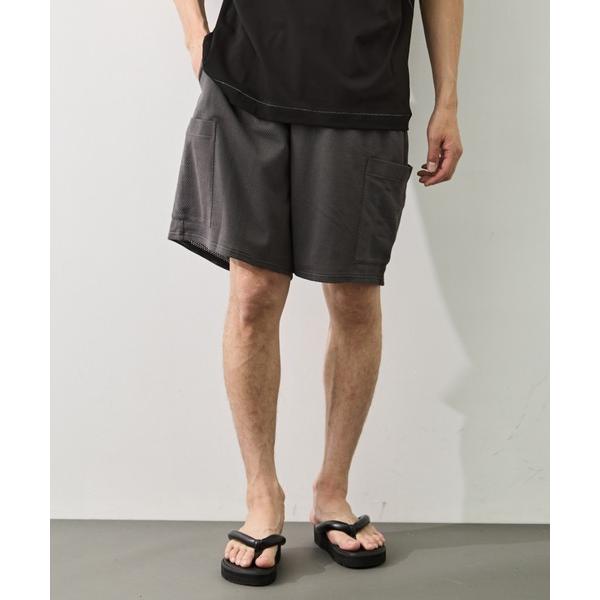 パンツ 「MARKAWARE/marka/マーカ」メッシュパンツ メンズ