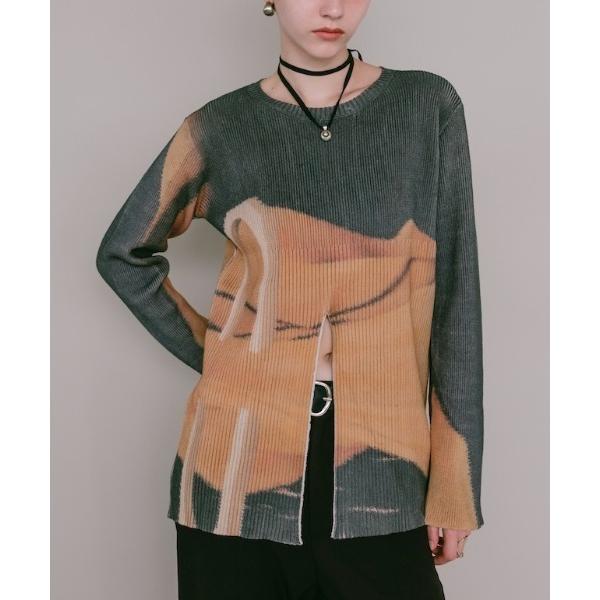 ニット セーター 「26AW PRE ORDER」Landscape Art Knit レディース