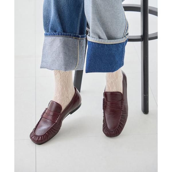 ローファー ALOHAS/アロハス Aven Rift Burgundy Leather Loafer ローファー レディース
