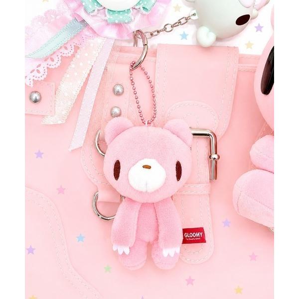 キーホルダー 「nini toys」「いたずらぐまのグル〜ミ〜」ぬいぐるみマスコットキーホルダー