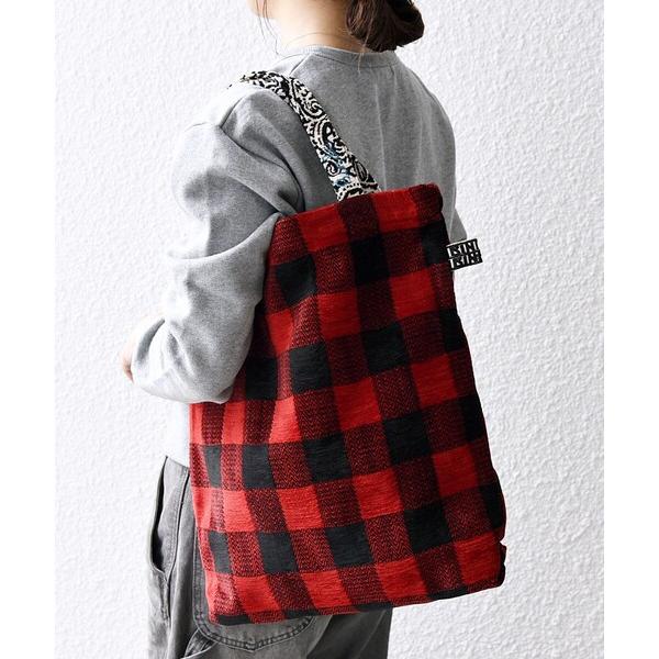 「BINDU」 トートバッグ ONE SIZE レッド レディース