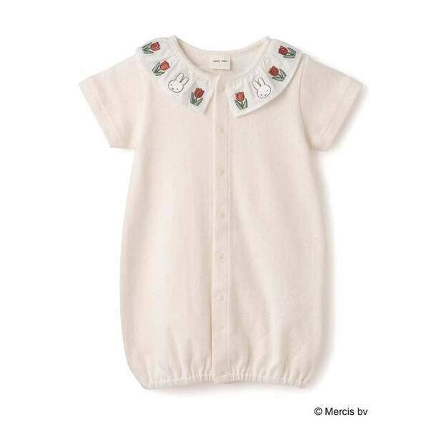 ベビー服 ロンパース 「miffy」チューリップ衿2WAYオール