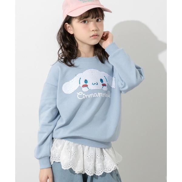 トレーナー 「サンリオ」リバーシブルスパンコール 裏毛トレーナー キッズ 子供服 女の子