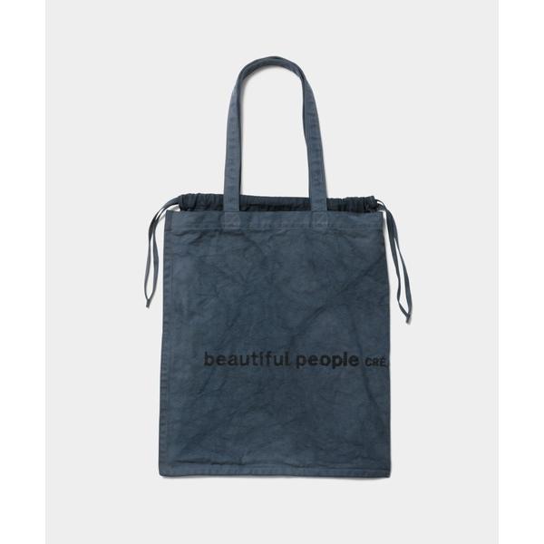 「beautiful people」 トートバッグ FREE ネイビー レディース
