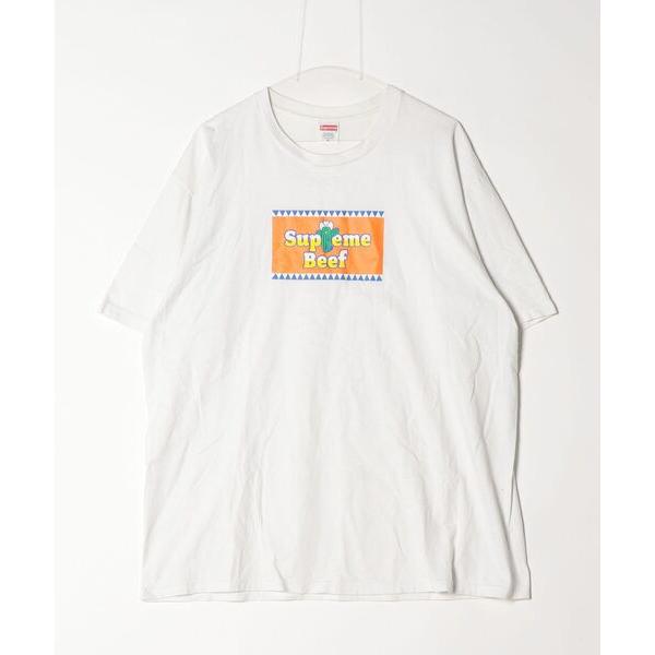「Supreme」 Beef 半袖Tシャツ X-LARGE ホワイト メンズ