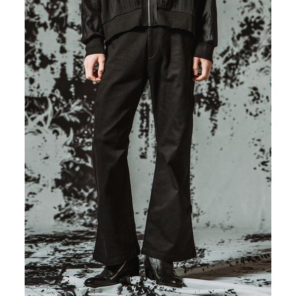 パンツ 「NO ID.」Stretch Wide Leg Pants / ストレッチワイドレッグPT メンズ