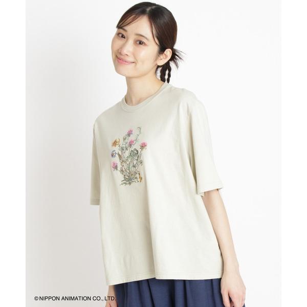 「SUPER HAKKA」 7分袖カットソー FREE ベージュ レディース