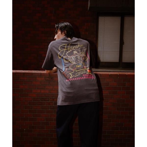tシャツ AYT×阪神タイガース トラッキー プリントデザイン グラフィック クルーネックTシャツ 半袖 メンズ 野球 ベースボール 2026年夏 夏服