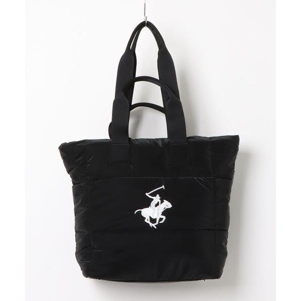 トートバッグ 大きめ 「BEVERLY HILLS POLO CLUB / ビバリーヒルズポロクラブ」ダブルハンドル パファートートバッグ レディース メンズ