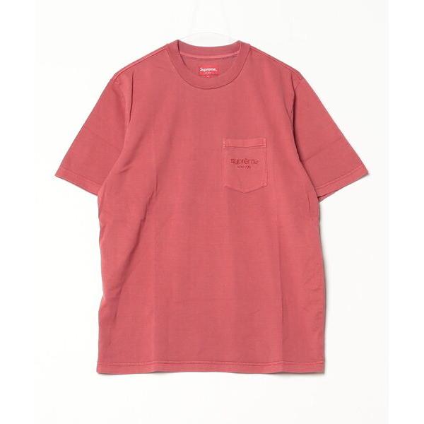 「Supreme」 Pocket Tee S レッド メンズ