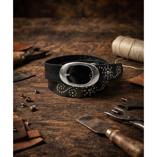 ベルト TACHIYA 38mm スタッズベルト メンズ レディース