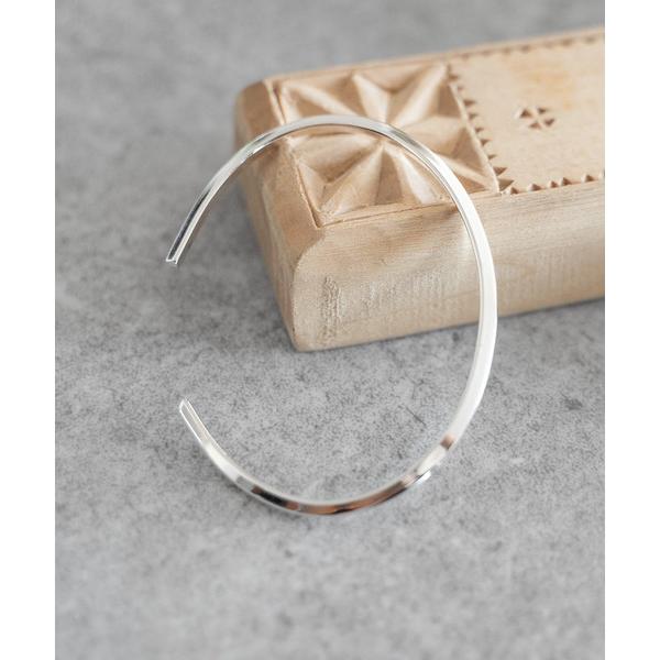 アレルギー対応 バングル SENTI センティ / TRIANGULAR FINE BANGLE シルバー925トライアングル細バングル / 4097 メンズ レディース
