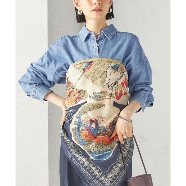 スカーフ バンダナ 「一部SHIPS別注」BINDU: スカーフ 100×100 レディース