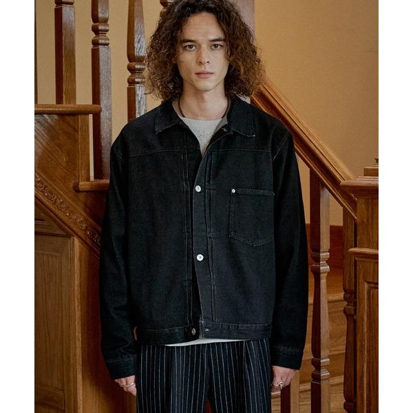 デニムジャケット gジャン Wool mix denim jacket/ウールミックスデニムジャケット メンズ