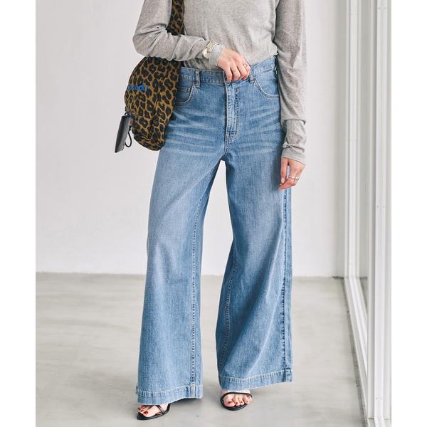 ジーンズ デニム デニムパンツ 「追加」5 1/2 8oz LOOSE WIDE DENIM レディース