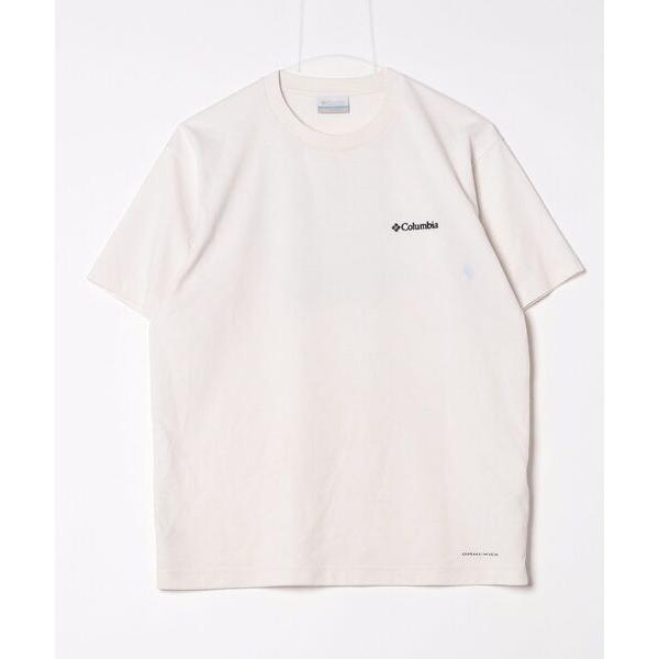 「Columbia」 半袖Tシャツ S ホワイト メンズ
