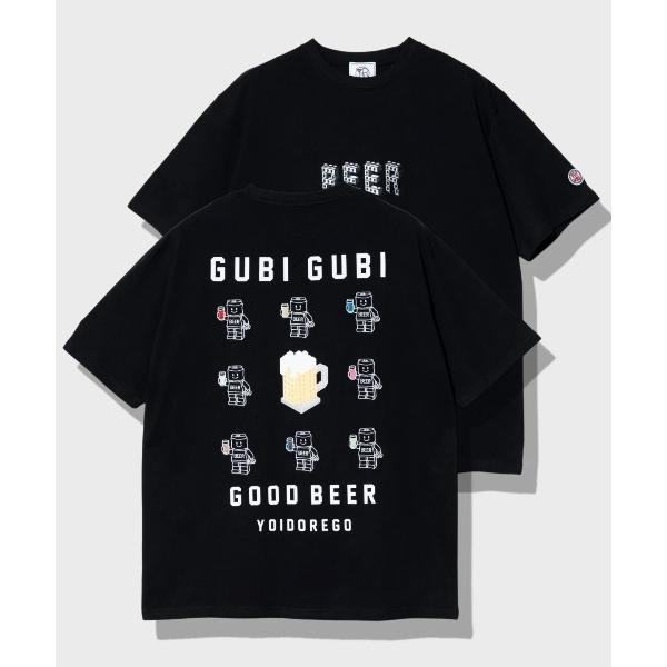 tシャツ YOIDORE/酔いどれ　グビグビブロック TEE メンズ レディース