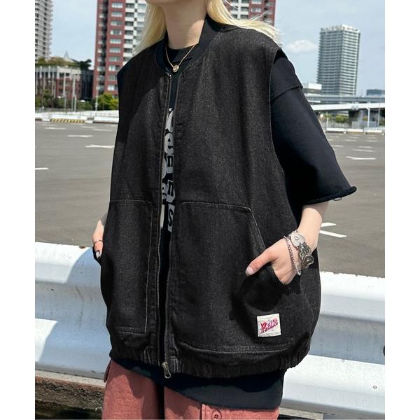「sedacle」 ベスト LARGE ブラック メンズ