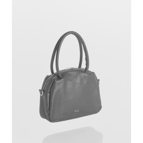 ショルダーバッグ バッグ 「YArKA/ヤーカ」real leather sharp ＆ soft mix nuance boston bag S 「sas1」 / 直曲線のニュアンスボストンバッグ