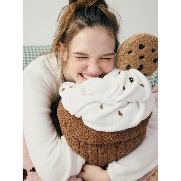 クッション クッションカバー 「Sleep」カップケーキお昼寝クッション