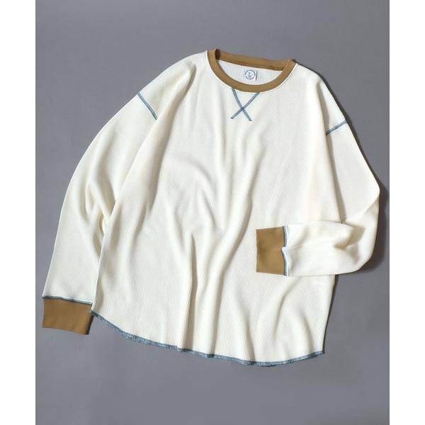 tシャツ Waffle Knit Cleric Long-Sleeve Tee / ワッフルクレリック ロングスリーブTシャツ 長袖 ロンT メンズ レディース トップス カットソー 秋冬 配色…