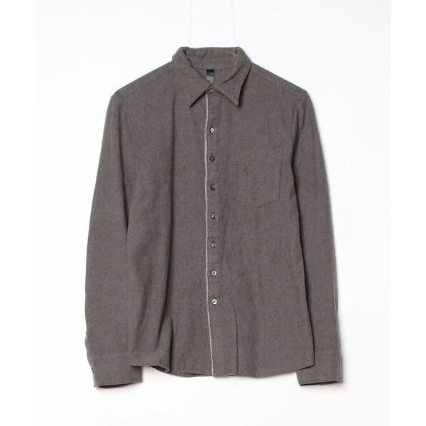 「Lui’s BLACK by wjk」 長袖シャツ M グレー メンズ