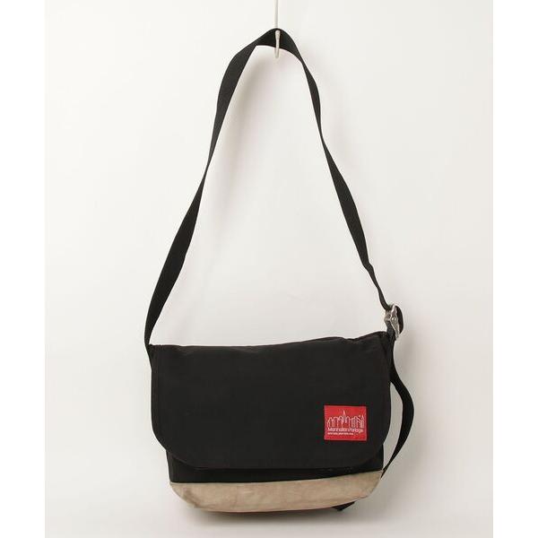 「Manhattan Portage」 ワンポイントメッセンジャーバッグ - ブラック メンズ